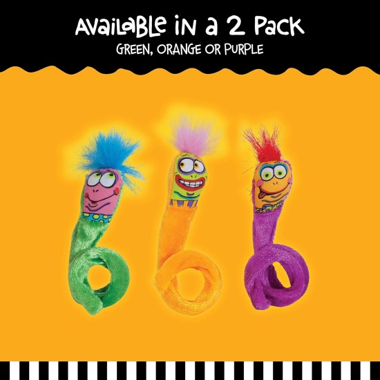 Petmate Fat Cat Classic Springy Worms Toy Petmate Fat Cat Classic Springy Worms Toy