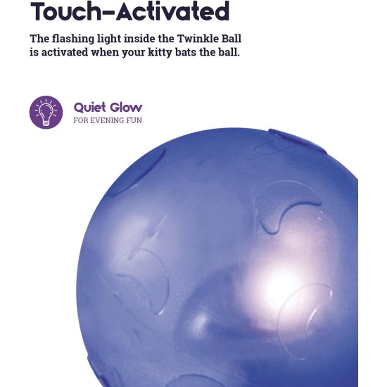 Petstages #386 Twinkle Ball, Cat Further with a Soft and Elastic Consistency Petstages #386 Twinkle Ball, Cat Further with a Soft and Elastic Consistency