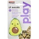 Petstages Lil' Avocato - Cat Toy - Dental Care - Avocado - Catnip - Green - One Size
