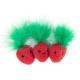 Petstages Lil' Avocato - Cat Toy - Dental Care - Avocado - Catnip - Green - One Size