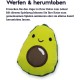 Petstages Lil' Avocato - Cat Toy - Dental Care - Avocado - Catnip - Green - One Size