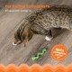 Petstages Lil' Avocato - Cat Toy - Dental Care - Avocado - Catnip - Green - One Size