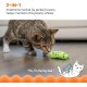 Petstages Lil' Avocato - Cat Toy - Dental Care - Avocado - Catnip - Green - One Size