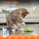 Petstages Lil' Avocato - Cat Toy - Dental Care - Avocado - Catnip - Green - One Size