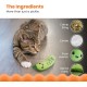 Petstages Lil' Avocato - Cat Toy - Dental Care - Avocado - Catnip - Green - One Size