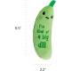 Petstages Lil' Avocato - Cat Toy - Dental Care - Avocado - Catnip - Green - One Size
