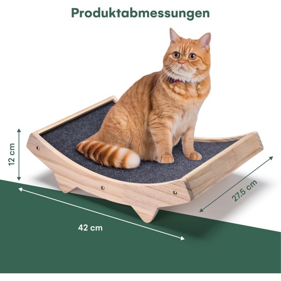 Pfotenolymp Cat Scratching Post - Interactive Cat Scratching Post for House Cats - Cat Toy Scratching Post, Cat Nail Scratcher with Toy Ball - Cat Play Station - Scratching Post for Interaction Pfotenolymp Cat Scratching Post - Interactive Cat Scratching Post for House Cats - Cat Toy Scratching Post, Cat Nail Scratcher with Toy Ball - Cat Play Station - Scratching Post for Interaction
