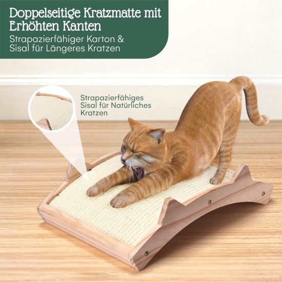 Pfotenolymp Cat Scratching Post - Interactive Cat Scratching Post for House Cats - Cat Toy Scratching Post, Cat Nail Scratcher with Toy Ball - Cat Play Station - Scratching Post for Interaction Pfotenolymp Cat Scratching Post - Interactive Cat Scratching Post for House Cats - Cat Toy Scratching Post, Cat Nail Scratcher with Toy Ball - Cat Play Station - Scratching Post for Interaction
