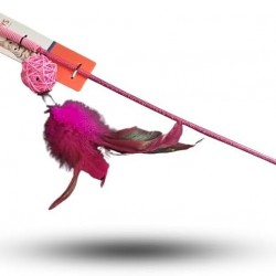 Piumer Cat Toy with Feather and Bell, Interactive Cat Toy, Tumbler Cat Toys Active Toy Piumer Cat Toy with Feather and Bell, Interactive Cat Toy, Tumbler Cat Toys Active Toy