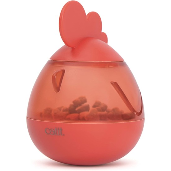 Pixi Snack Dispenser, Treat Dispenser, Snack Ball, Feeder Ball, Treat Ball for Cats, Cockerel Design Pixi Snack Dispenser, Treat Dispenser, Snack Ball, Feeder Ball, Treat Ball for Cats, Cockerel Design