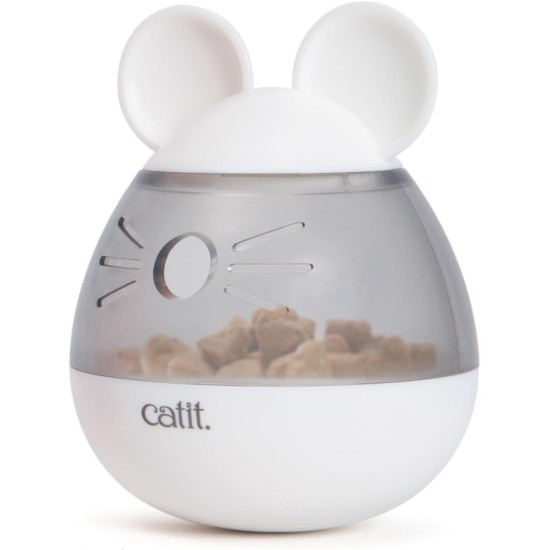 Pixi Snack Dispenser, Treat Dispenser, Snack Ball, Feeder Ball, Treat Ball, for Cats, Mouse Design Pixi Snack Dispenser, Treat Dispenser, Snack Ball, Feeder Ball, Treat Ball, for Cats, Mouse Design