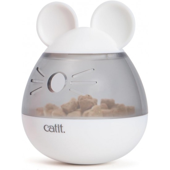 Pixi Snack Dispenser, Treat Dispenser, Snack Ball, Feeder Ball, Treat Ball, for Cats, Mouse Design Pixi Snack Dispenser, Treat Dispenser, Snack Ball, Feeder Ball, Treat Ball, for Cats, Mouse Design