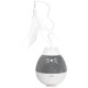 Pixi Spinner Treat Dispenser, Snack Dispenser, Interactive Toy for Cats, White & Grey Pixi Spinner Treat Dispenser, Snack Dispenser, Interactive Toy for Cats, White & Grey