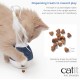 Pixi Spinner Treat Dispenser, Snack Dispenser, Interactive Toy for Cats, White & Grey Pixi Spinner Treat Dispenser, Snack Dispenser, Interactive Toy for Cats, White & Grey