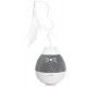 Pixi Spinner Treat Dispenser, Snack Dispenser, Interactive Toy for Cats, White & Grey Pixi Spinner Treat Dispenser, Snack Dispenser, Interactive Toy for Cats, White & Grey