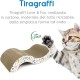 Record - Cardboard Cat Scratching Post with Catnip - Play with Colourful Balls - Rectangular Shape - Dimensions: 48 x 25 x 5 cm - Colour Havana - Psycho-Physical Wellbeing Record - Cardboard Cat Scratching Post with Catnip - Play with Colourful Balls - Rectangular Shape - Dimensions: 48 x 25 x 5 cm - Colour Havana - Psycho-Physical Wellbeing