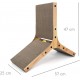 Record Cactus Cat Scratching Post 4-in-1 Function Cardboard Material with Catnip for Cats, Colour Havana, Size 35 x 90 cm
