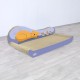 Record Cactus Cat Scratching Post 4-in-1 Function Cardboard Material with Catnip for Cats, Colour Havana, Size 35 x 90 cm