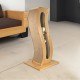 Record Cactus Cat Scratching Post 4-in-1 Function Cardboard Material with Catnip for Cats, Colour Havana, Size 35 x 90 cm