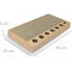 Record Cactus Cat Scratching Post 4-in-1 Function Cardboard Material with Catnip for Cats, Colour Havana, Size 35 x 90 cm
