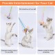 Retro Shaw Wool Cat Toy Balls with Bell and Fuzzy Balls, Interactive Toy for Indoor Cats and Kittens, 6 Pack Retro Shaw Wool Cat Toy Balls with Bell and Fuzzy Balls, Interactive Toy for Indoor Cats and Kittens, 6 Pack