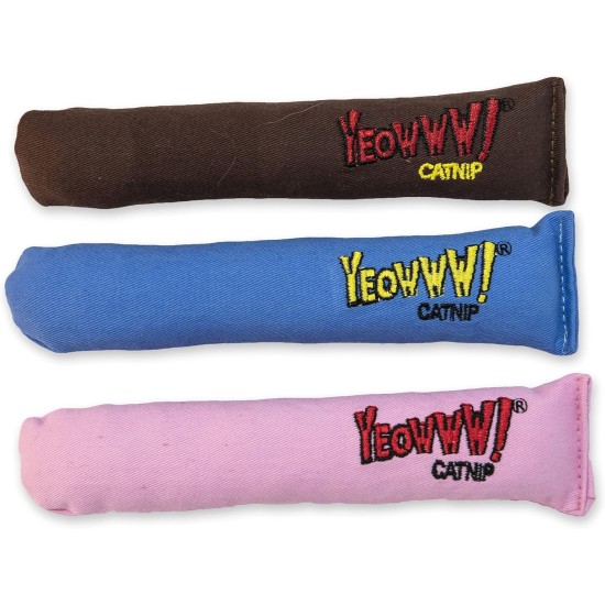 Rosewood 63294 Cat Toy It's a Girl in Cigar Shape, Pink Rosewood 63294 Cat Toy It's a Girl in Cigar Shape, Pink