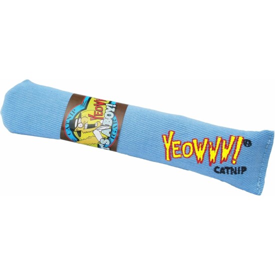Rosewood 63300 Cat Toy "Es ist ein Junge in Cigar" Shape, Blue Rosewood 63300 Cat Toy "Es ist ein Junge in Cigar" Shape, Blue