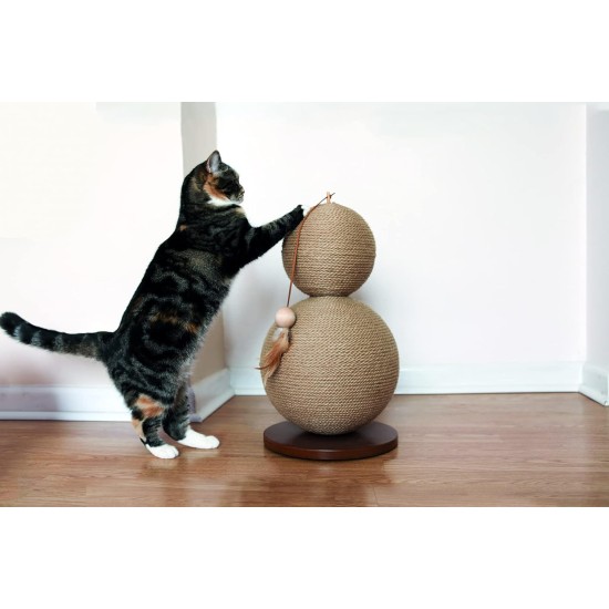 Rosewood Coriander Natural Jute Cat Scratcher, 60 x 30 cm Rosewood Coriander Natural Jute Cat Scratcher, 60 x 30 cm