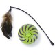 SmartyKat 2 x Electronic Feather Tangle Toy for Cats and Kittens - Includes 2 Extra Wands, Spin, Battery Operated, Fun and Engaging Play, Promotes Training, Green SmartyKat 2 x Electronic Feather Tangle Toy for Cats and Kittens - Includes 2 Extra Wands, Spin, Battery Operated, Fun and Engaging Play, Promotes Training, Green