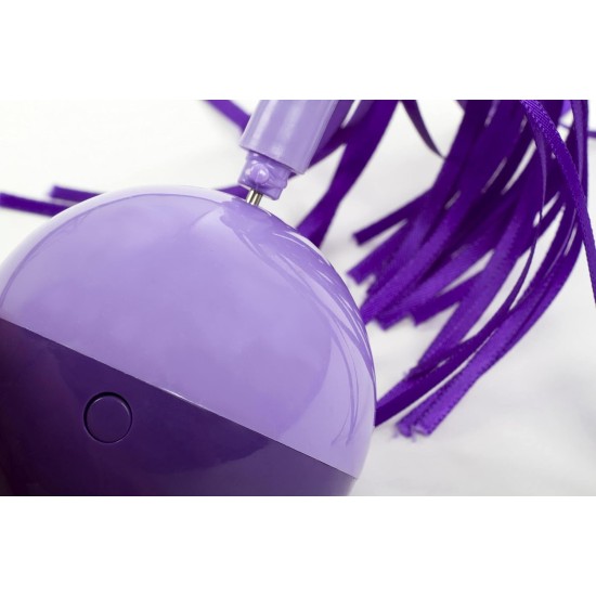 SmartyKat Twirly Top Electronic Motion Cat Toy, Purple/Yellow SmartyKat Twirly Top Electronic Motion Cat Toy, Purple/Yellow