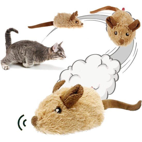 Suhaco Cat Toy for Domestic Cats, Interactive GiGwi Melody Chaser Squeak Kitten Toy Motion Activated Mouse Suhaco Cat Toy for Domestic Cats, Interactive GiGwi Melody Chaser Squeak Kitten Toy Motion Activated Mouse