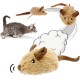 Suhaco Cat Toy for Domestic Cats, Interactive GiGwi Melody Chaser Squeak Kitten Toy Motion Activated Mouse