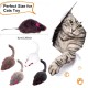 Sunshine smile Pack of 12 Toy Mouse for Cats, Toy Mouse, Toy Mouse with Plush Tail, Toy Mouse Cat Fur Mice Set, Cat Toy for All Cat Breeds Sunshine smile Pack of 12 Toy Mouse for Cats, Toy Mouse, Toy Mouse with Plush Tail, Toy Mouse Cat Fur Mice Set, Cat Toy for All Cat Breeds