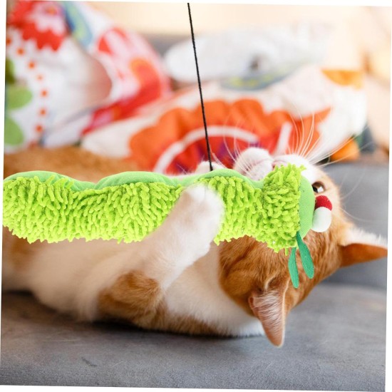 Supvox Cat Plush Toy, Caterpillar Plush Toy, Stuffed Kitten Chew Toy, Interactive Cat Toy, Interactive Cat Toy, Interactive Toy for Cats, Kittens Toy Supvox Cat Plush Toy, Caterpillar Plush Toy, Stuffed Kitten Chew Toy, Interactive Cat Toy, Interactive Cat Toy, Interactive Toy for Cats, Kittens Toy