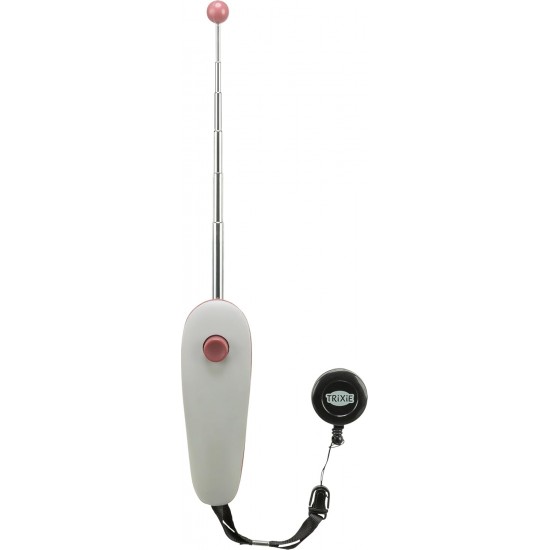 TRIXIE Cat Activity Target Stick for Cats - with Clicker Button & Belt Clip - Nose-friendly Ball - 14-65 cm - 45991 TRIXIE Cat Activity Target Stick for Cats - with Clicker Button & Belt Clip - Nose-friendly Ball - 14-65 cm - 45991
