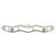 TRIXIE Fix & Catch 41416 Cat Toy for Attaching to Smooth Surfaces with Suction Cups Two Rattle Balls 45 cm Wide Plastic