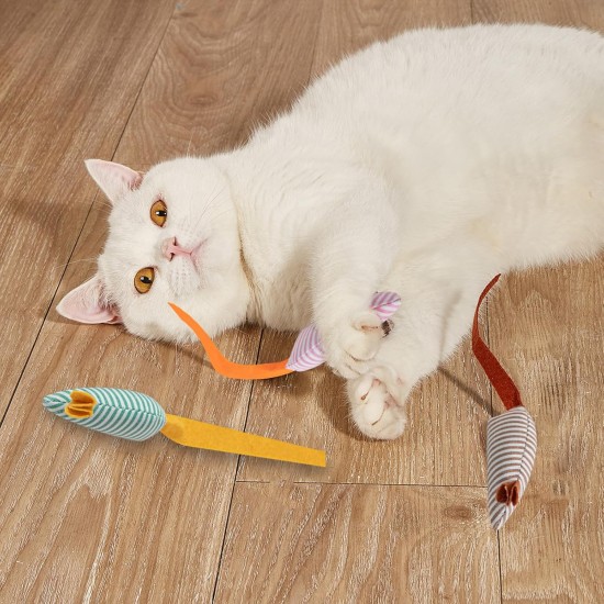TYXHXTF Pack of 11 Cat Toy, Cat Toy Mouse, Plush Cat Toy Mouse, Catnip Mouse for Cats Kitty, Cat Toy for All Cat Breeds, Cat Toy Kitten (11 Pieces Mix) TYXHXTF Pack of 11 Cat Toy, Cat Toy Mouse, Plush Cat Toy Mouse, Catnip Mouse for Cats Kitty, Cat Toy for All Cat Breeds, Cat Toy Kitten (11 Pieces Mix)
