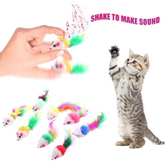 TYXHXTF Pack of 11 Cat Toy, Cat Toy Mouse, Plush Cat Toy Mouse, Catnip Mouse for Cats Kitty, Cat Toy for All Cat Breeds, Cat Toy Kitten (11 Pieces Mix) TYXHXTF Pack of 11 Cat Toy, Cat Toy Mouse, Plush Cat Toy Mouse, Catnip Mouse for Cats Kitty, Cat Toy for All Cat Breeds, Cat Toy Kitten (11 Pieces Mix)