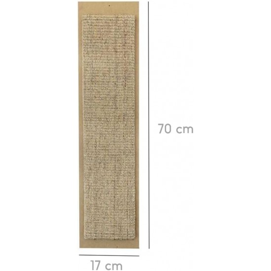 Tiragraffi JABO lusso. In sisal su base legno - 70 X 17 cm. REC-6157 Tiragraffi JABO lusso. In sisal su base legno - 70 X 17 cm. REC-6157