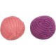 Trixie 2 Knitted Balls, 4.5 cm Diameter, Pack of 4 Trixie 2 Knitted Balls, 4.5 cm Diameter, Pack of 4