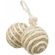 Trixie 2 balls on a rope, sisal Trixie 2 balls on a rope, sisal