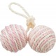 Trixie 2 balls on a rope, sisal Trixie 2 balls on a rope, sisal