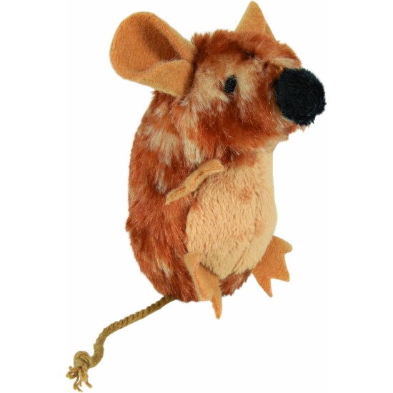 Trixie 4011905457857 Mouse Plush with Sound 8 cm Trixie 4011905457857 Mouse Plush with Sound 8 cm