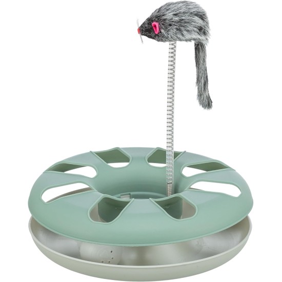 Trixie 4135 Crazy Circle with Plush Mouse ø 24 cm / 29 cm Trixie 4135 Crazy Circle with Plush Mouse ø 24 cm / 29 cm