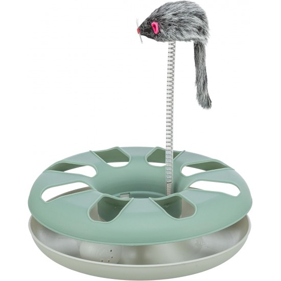 Trixie 4135 Crazy Circle with Plush Mouse ø 24 cm / 29 cm Trixie 4135 Crazy Circle with Plush Mouse ø 24 cm / 29 cm