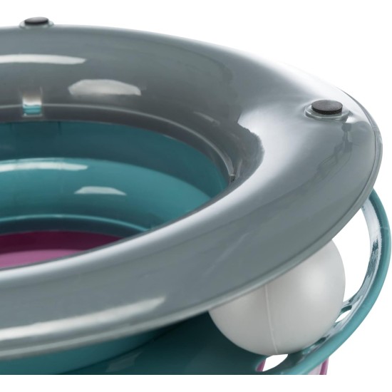 Trixie Cat Circle Tower Catch The Balls, Plastic Trixie Cat Circle Tower Catch The Balls, Plastic