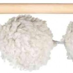 Trixie Playing Rod with 3 Balls, 35 cm, Pack of 4 Trixie Playing Rod with 3 Balls, 35 cm, Pack of 4