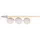 Trixie Playing Rod with 3 Balls, 35 cm, Pack of 4 Trixie Playing Rod with 3 Balls, 35 cm, Pack of 4