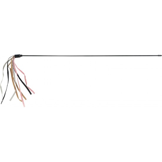 Trixie Playing Rod with Leather Straps, 65 cm Trixie Playing Rod with Leather Straps, 65 cm