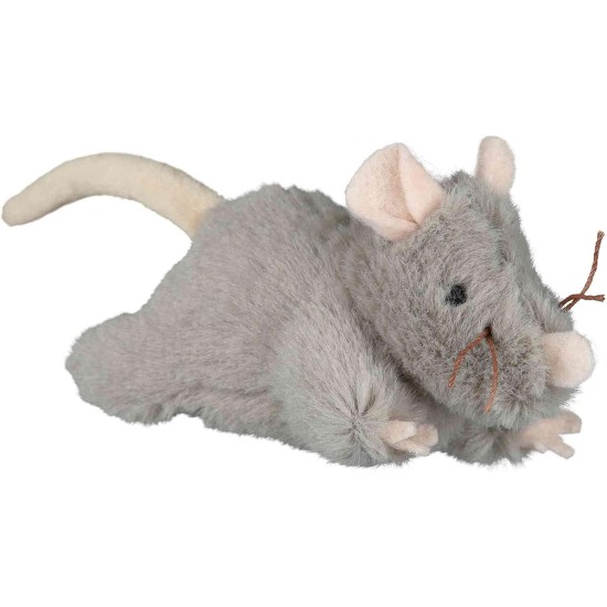 Trixie Plush Mouse with Sound for Cat 15 cm Trixie Plush Mouse with Sound for Cat 15 cm